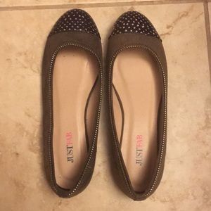 Faux brown suede shoes - never worn